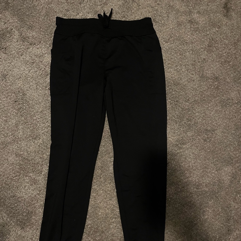 Black Cotton Blend Joggers for Everyday Comfort